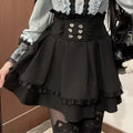 Jirai Kei Shirt JK Skirt Japanese Style Lolita Y2K Sweet School Uniform Blouse Top Dress Darkness Outfit Women Girls Theme Party