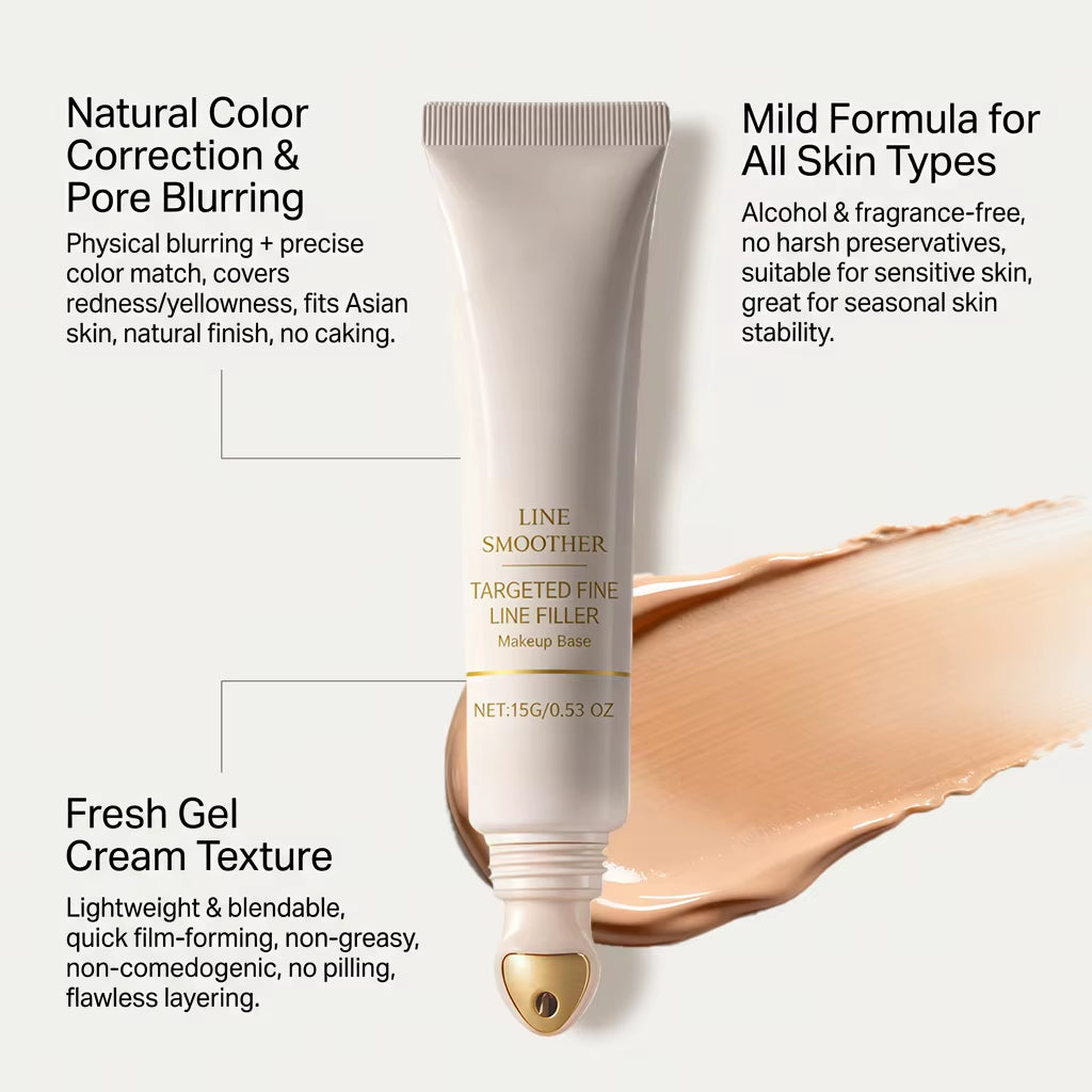 Nicotinamide Makeup Primer Hide Pores Oil Shine Control Brighten Dull Skins Prevent Sunburn Natural Base 3-In-1 Face Concealer