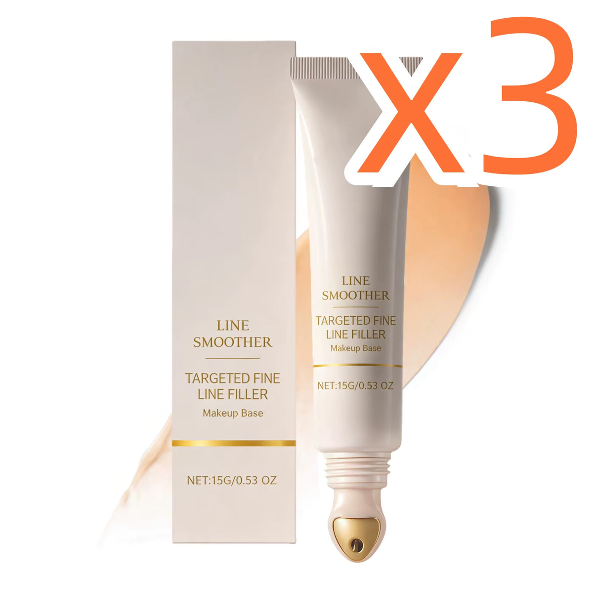 Nicotinamide Makeup Primer Hide Pores Oil Shine Control Brighten Dull Skins Prevent Sunburn Natural Base 3-In-1 Face Concealer
