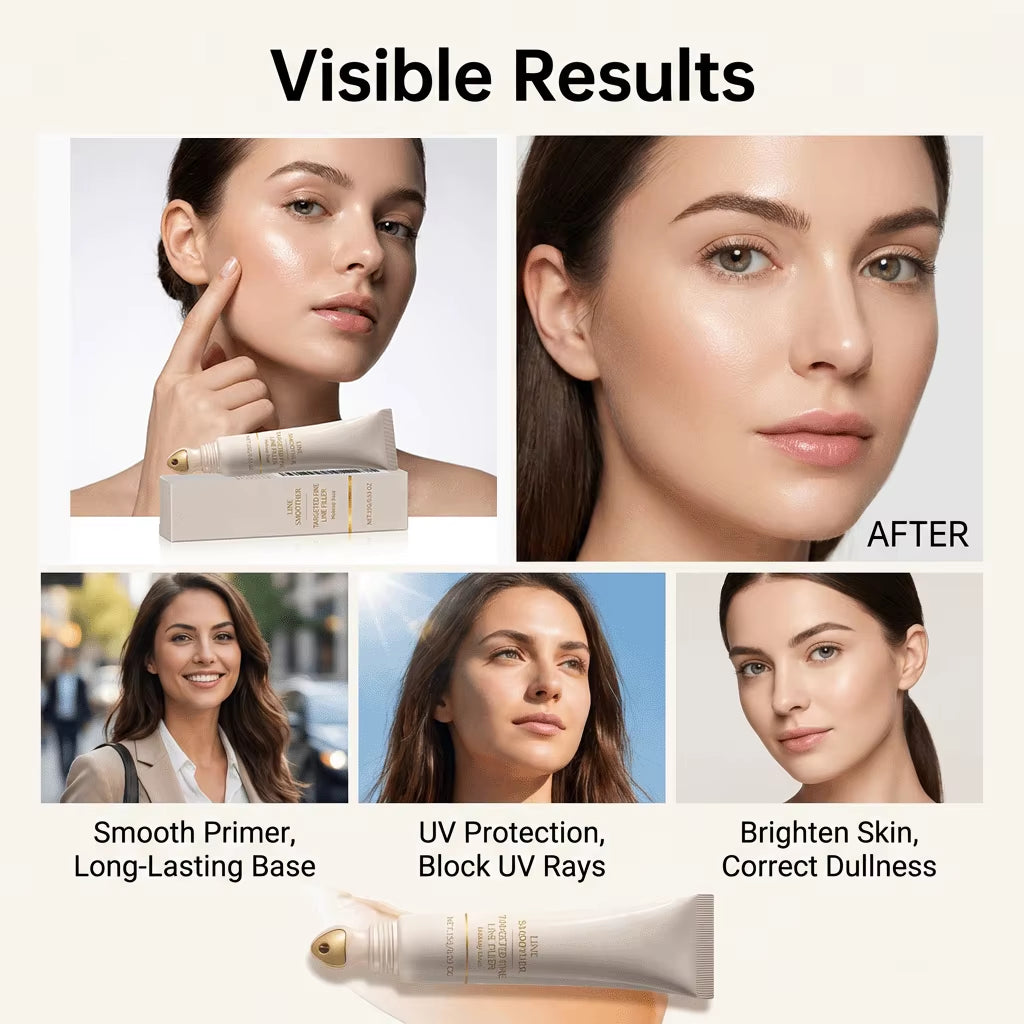 Nicotinamide Makeup Primer Hide Pores Oil Shine Control Brighten Dull Skins Prevent Sunburn Natural Base 3-In-1 Face Concealer